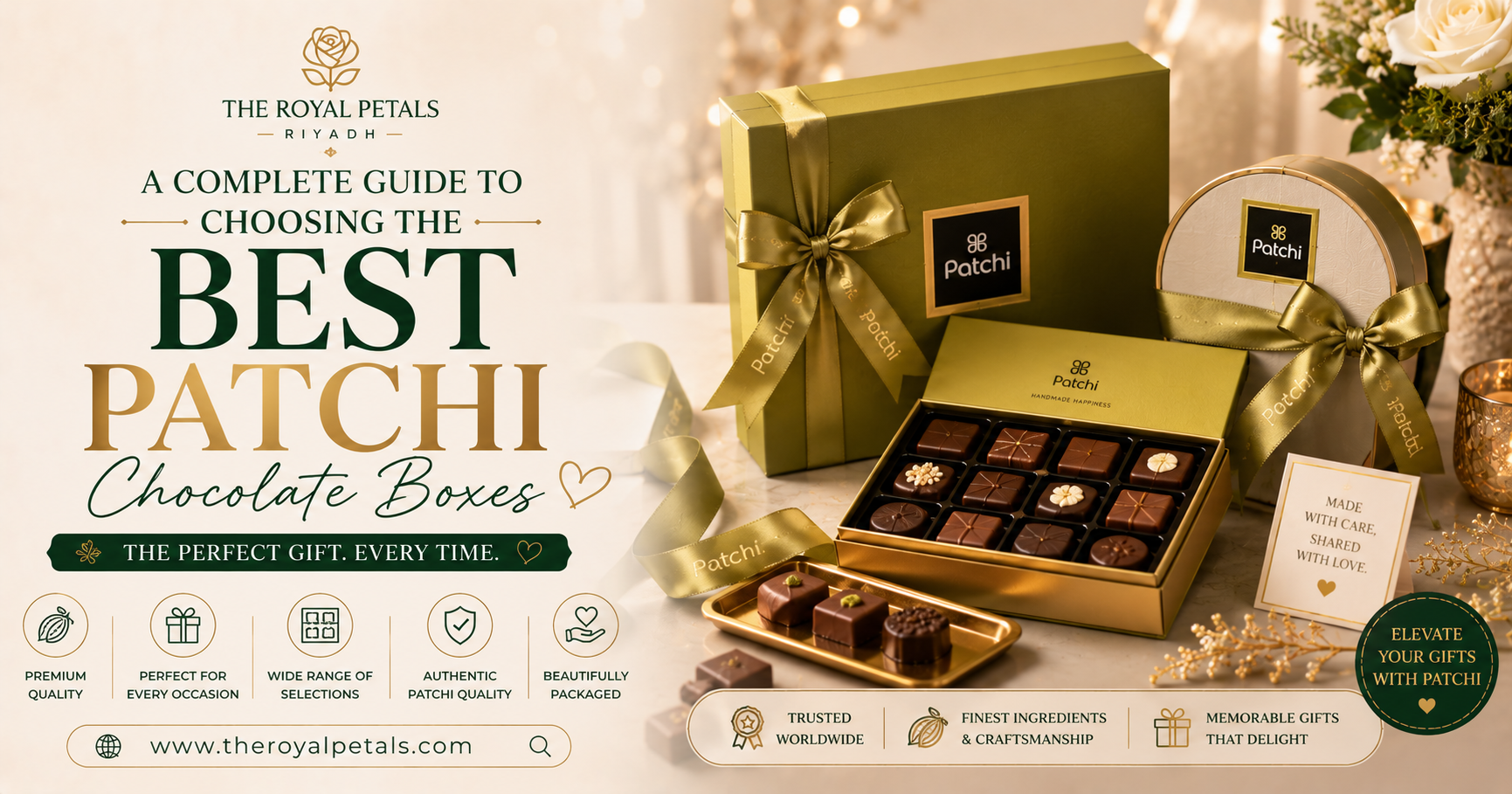 Patchi Chocolate Boxes