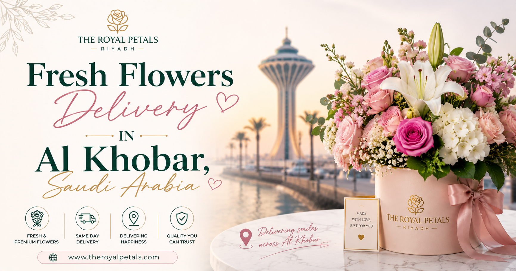 Flowers Delivery in Al Khobar