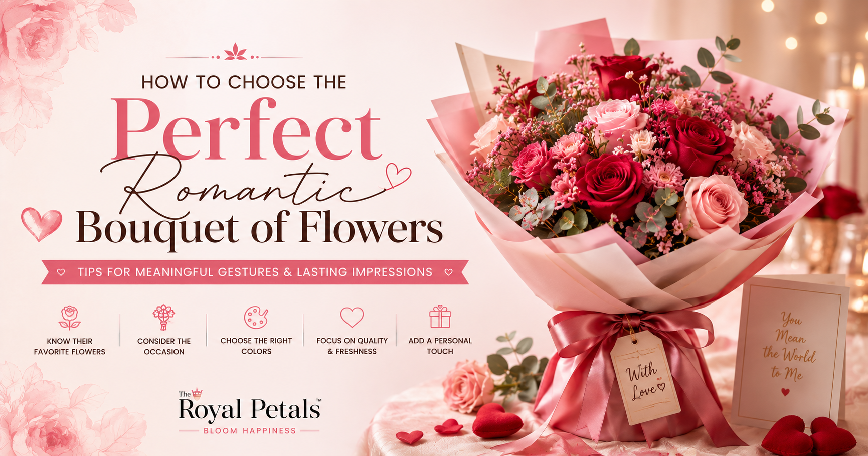 Romantic Bouquet of Flowers