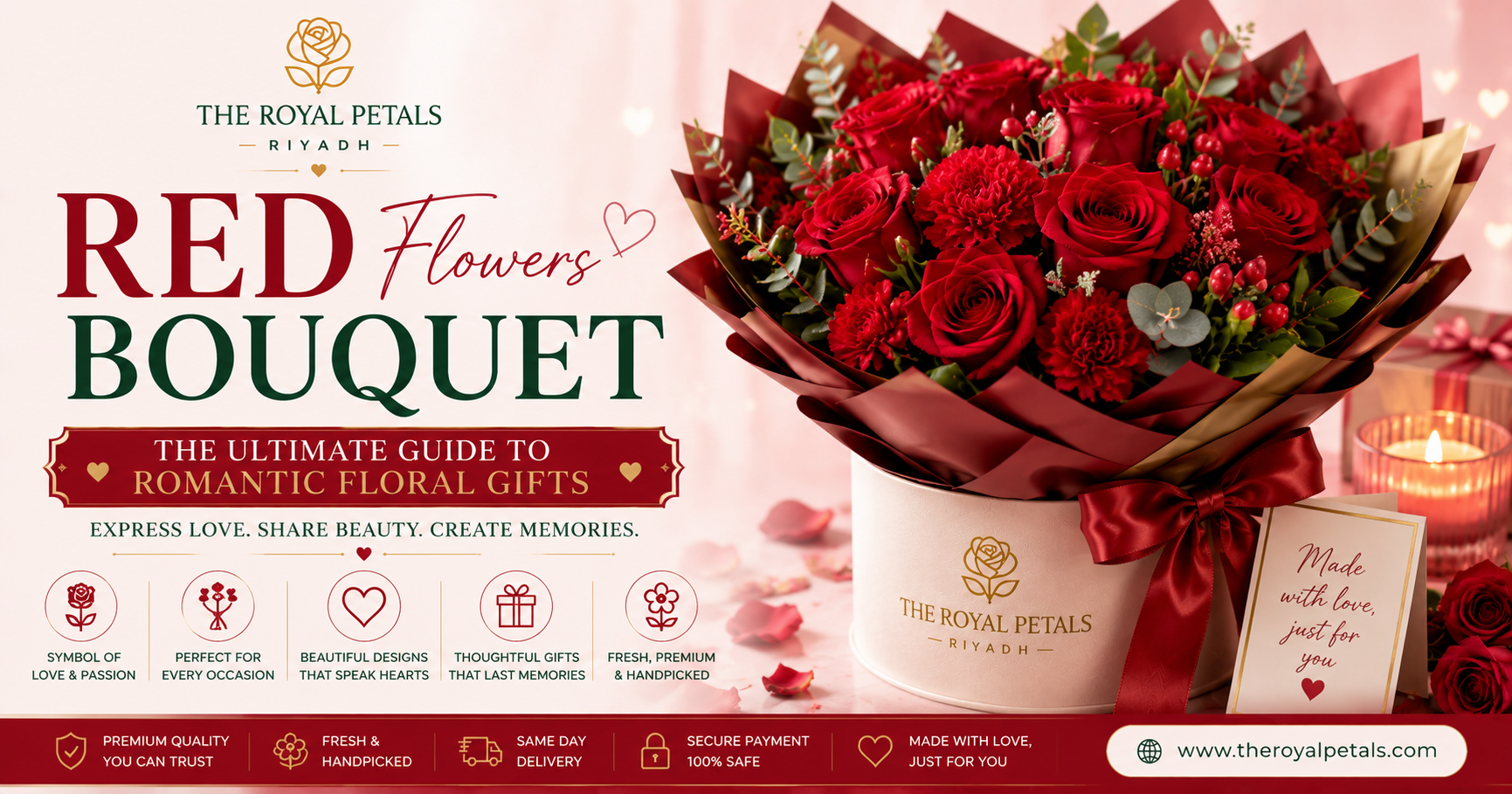 Red Flowers Bouquet 