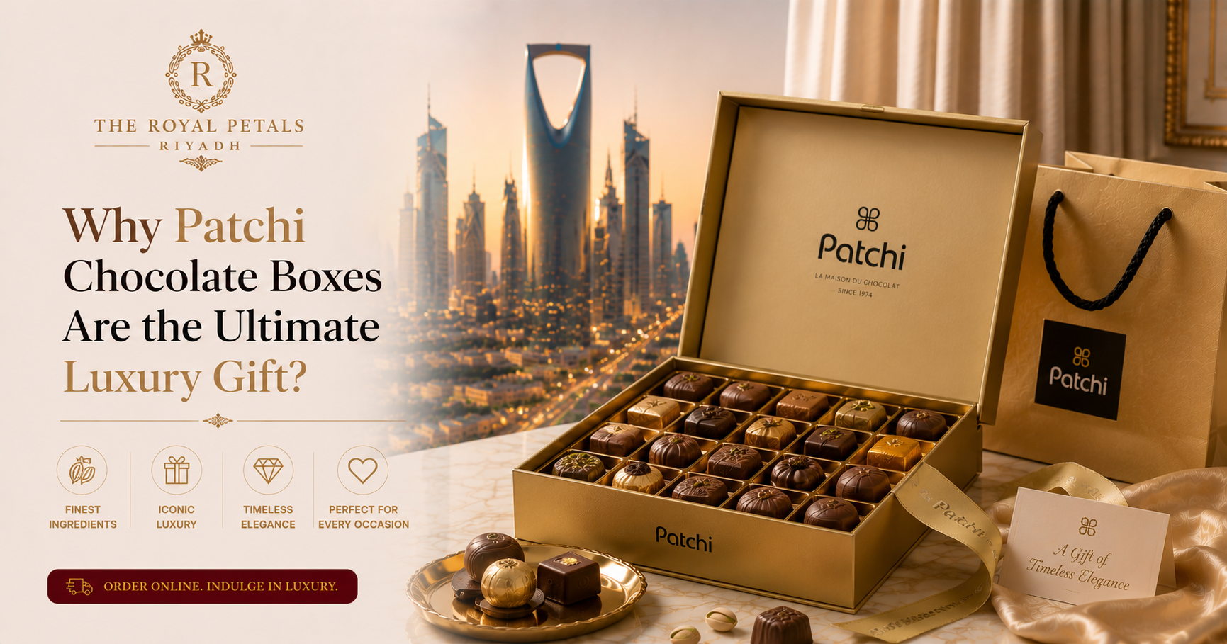 Why Patchi Chocolate Boxes Are the Ultimate Luxury Gift