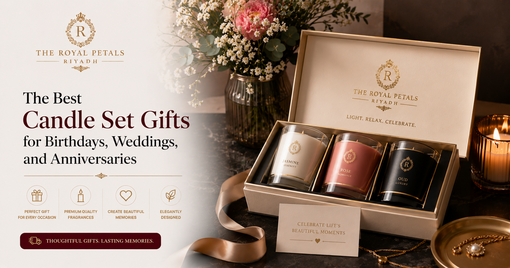 The Best Candle Set Gifts for Birthdays, Weddings, and Anniversaries