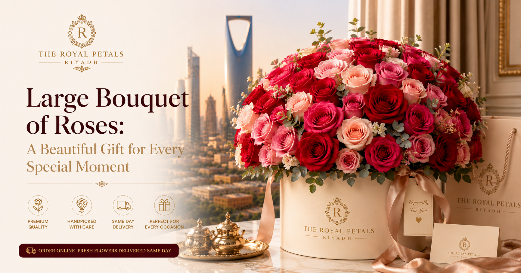 Large Bouquet of Roses: A Beautiful Gift for Every Special Moment