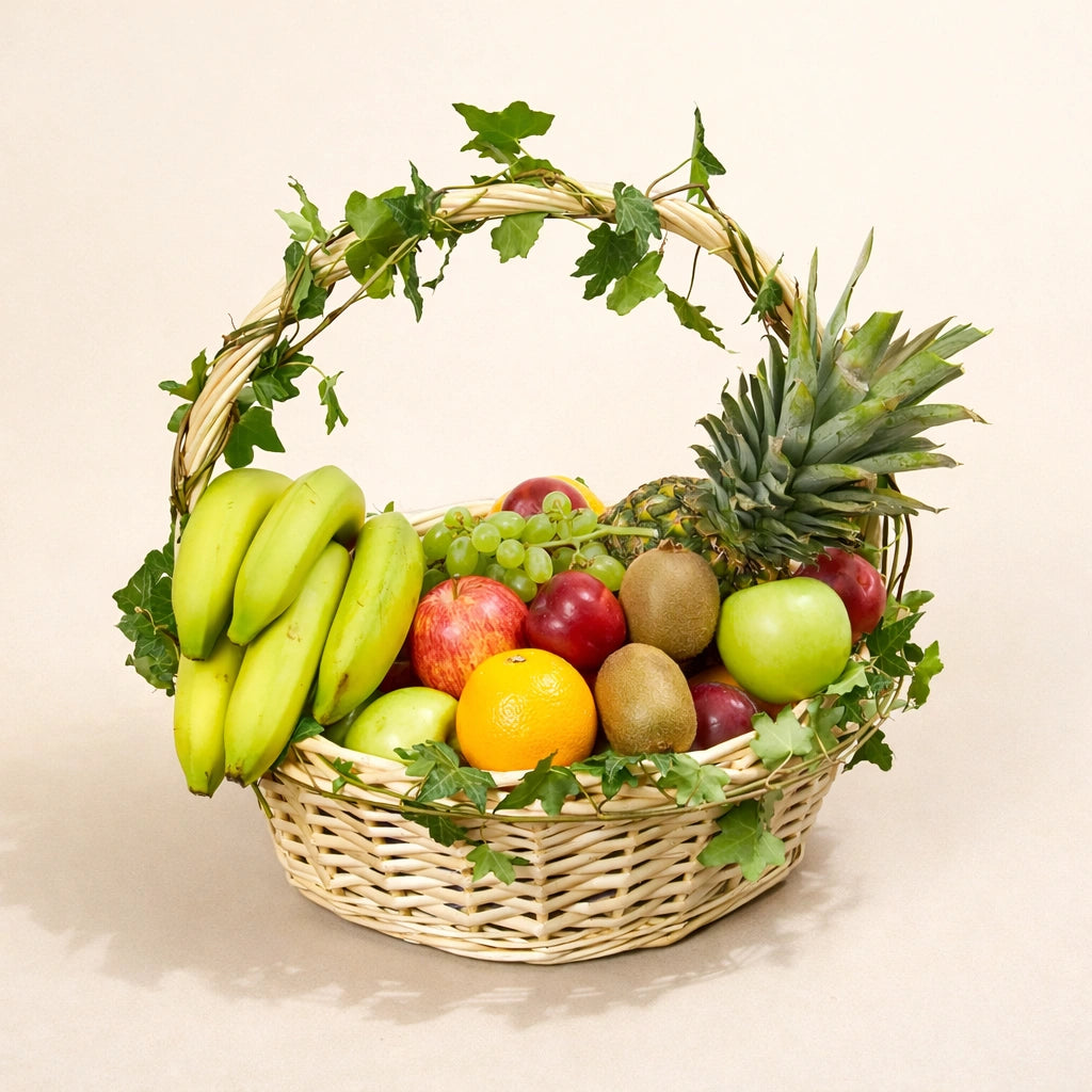 Premium Fresh Fruit Gift Basket