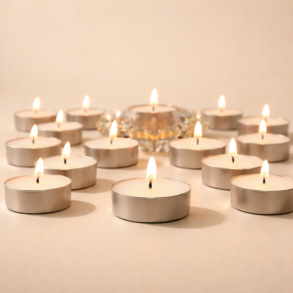Classic White Tea Light Candles