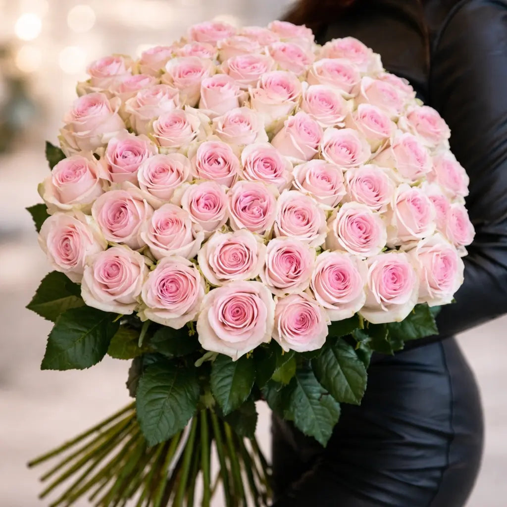 Blush Romance Rose Bouquet