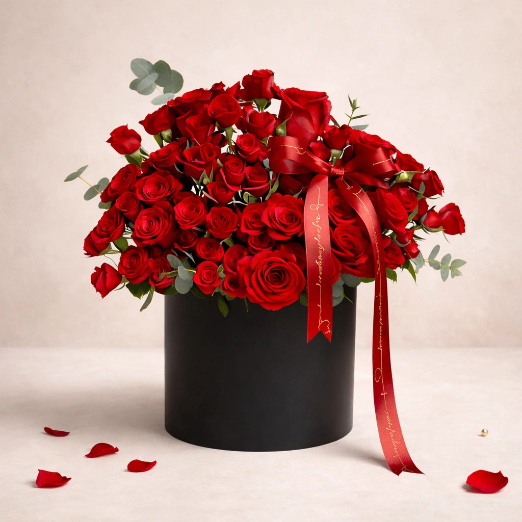 Royal Red Rose Elegance Box