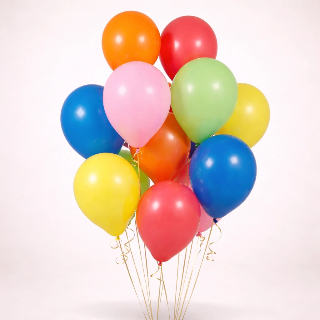 باقة بالونات ملونة للحفلات