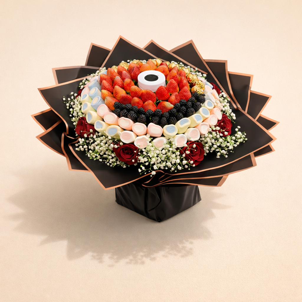 Royal Indulgence Fruit & Chocolate Bouquet