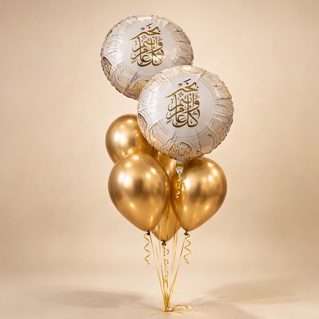 Luxury Gold Balloon Arrangement