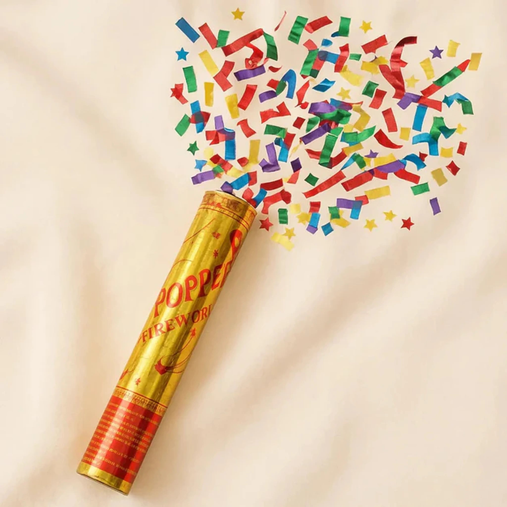 Golden Party Confetti Popper