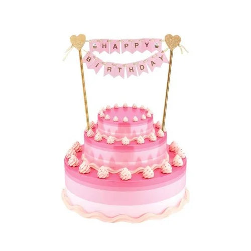 Happy Birthday Cake Decoration Set