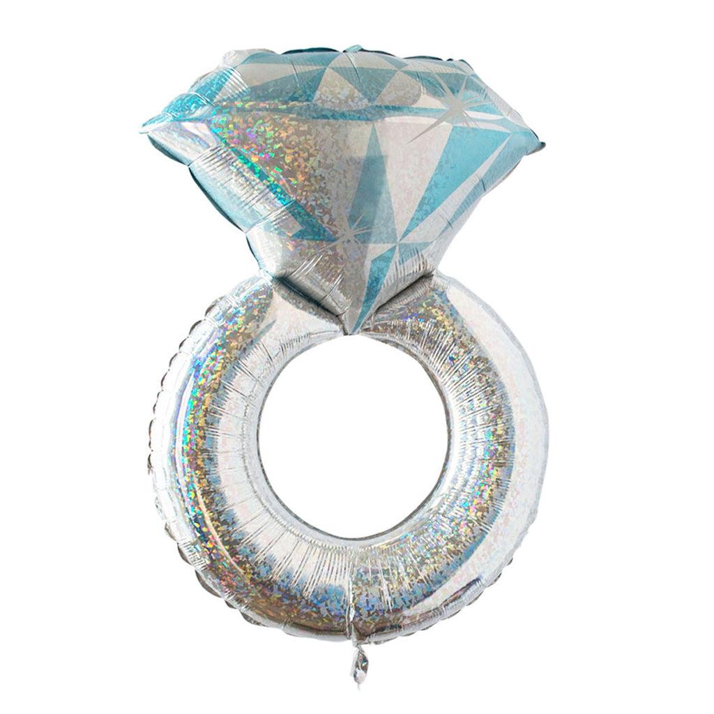 Platinum Diamond Ring Foil Balloon | Wedding & Engagement Decoration