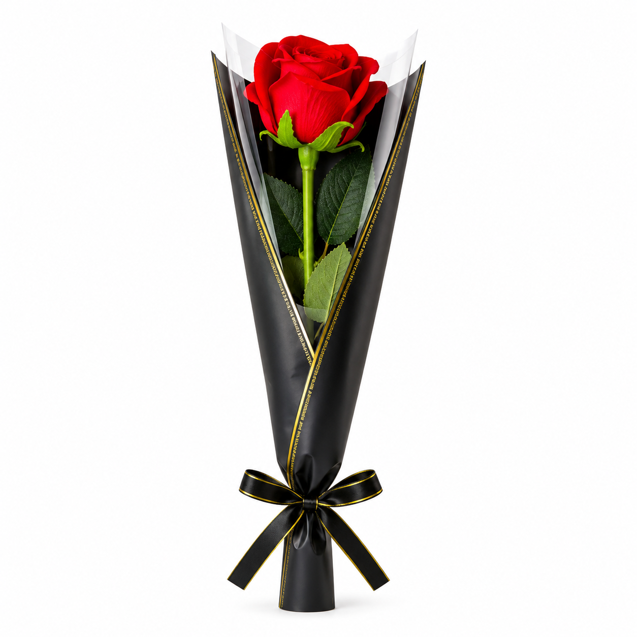Single Red Rose Gift Collection| Assorted Color Wrap Bouquet