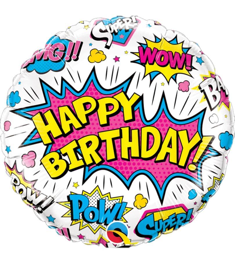 Spider Hero Face Foil Balloon 18 Inch | بالون وجه سبايدر هيرو دائري
