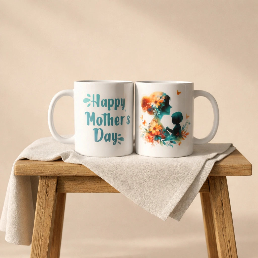 Happy Mother’s Day Floral Ceramic Mug