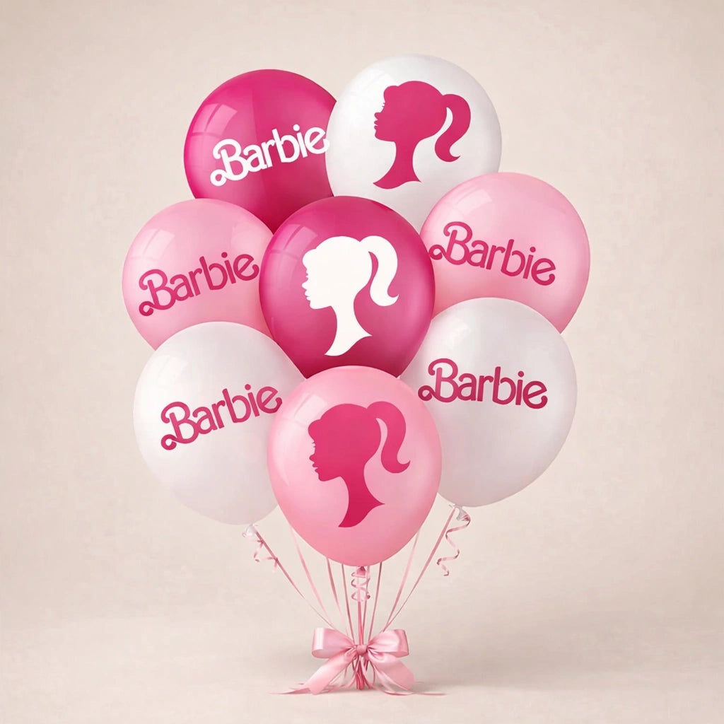 باقة بالونات باربي
