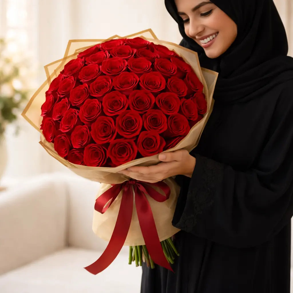 Royal Red Roses Bouquet